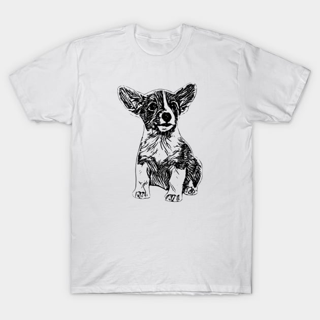 Jack Russel T-Shirt by Nimmersatt